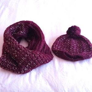 Hat and scarf set